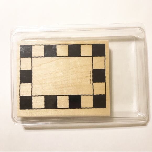 Stampin’ Up Retired 2000 Bold Check Frame - Picture 3 of 4